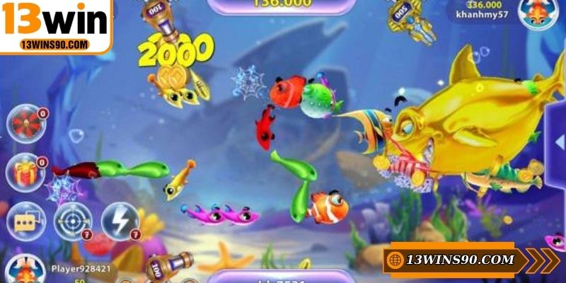 Mỗi sinh vật trong bắn cá club gắn với điểm thưởng cao