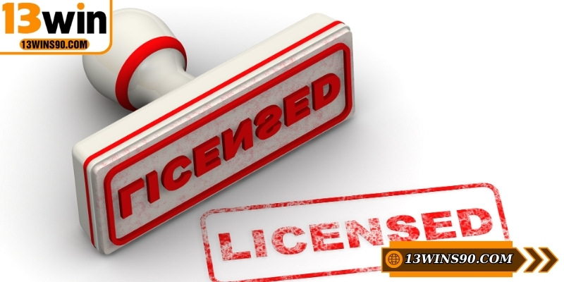 Những loại giấy phép hoạt động 13WIN